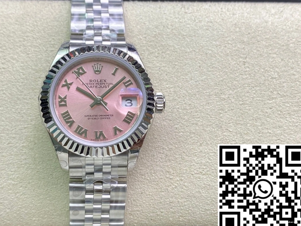 Pink 28MM EW Datejust Dial M279174-0017 886 NewStyle Factory Rolex 0813
